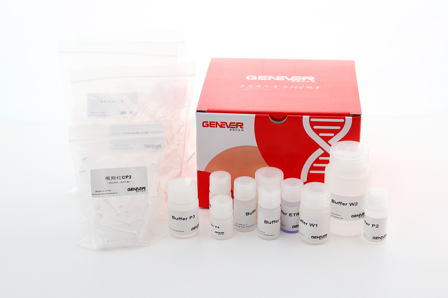 GenePrep Endo toxin Plasmid DNA kit GenePrep無內毒素質粒小量試劑盒 (離心柱式)